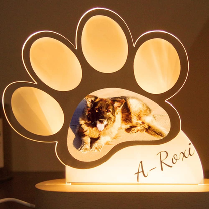 Placa conmemorativa para mascotas